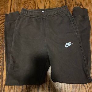 xs brown nike sweat pants